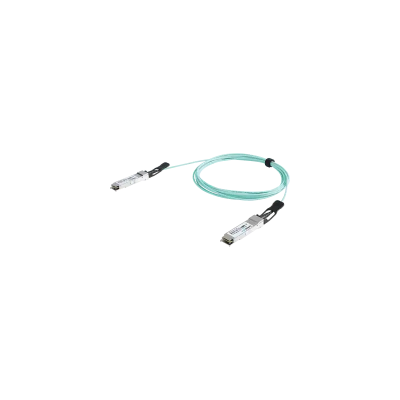Cable AOC QSFP+ de 40 Gbps a 40 Gbps Cable de fibra óptica Activo Longitud: 1 metro Cable AOC QSFP+ de 40 Gbps a 40 Gbps Cable de fibra óptica Activo Longitud: 1 metro