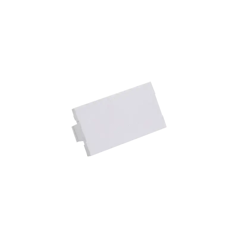Módulo de tapa ciega (Inserto Ciego) de 1 3 Color Blanco Mate 1 Pieza Módulo de tapa ciega (Inserto Ciego) de 1 3 Color Blanco Mate 1 Pieza