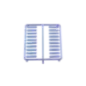 Paquete de 100 Iconos de Datos de Instalación a Presión Para Jacks Mini Com de Panduit De Plástico Color Azul Paquete de 100 Iconos de Datos de Instalación a Presión Para Jacks Mini Com de Panduit De Plástico Color Azul