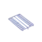 Paquete de 100 Iconos de Datos de Instalación a Presión Para Jacks Mini Com de Panduit De Plástico Color Azul Paquete de 100 Iconos de Datos de Instalación a Presión Para Jacks Mini Com de Panduit De Plástico Color Azul