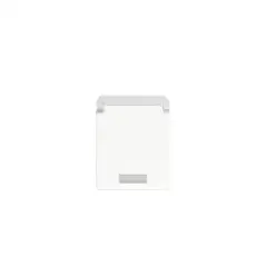 Módulo de tapa ciega (Inserto Ciego) Mini Com Color Blanco 1 Pieza
