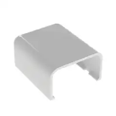 Tapa Final para uso con canaleta LD10 material ABS Color Blanco