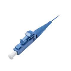 Pigtail de Fibra Óptica LC Simplex Monomodo OS2 9 125 900um Color Azul 3 Metros