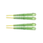 Jumper de Fibra Optica Monomodo 9 125 OS2 SC APC SC APC Duplex OFNR (Riser) Color Amarillo 2 Metros