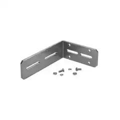 Soporte de Montaje en Pared para Canaletas FiberRunner 2X2 o 4X4 Color Metalico