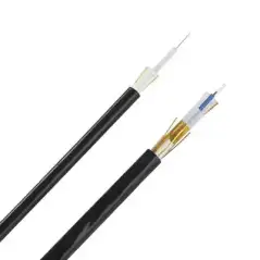Cable de Fibra Óptica de 12 hilos Multimodo OM3 50 125 Optimizada Interior Exterior Loose Tube 250um No Conductiva (