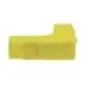 Ángulo Recto a 90 Horizontal con Tapa Para Canaletas FiberRunner 2X2 Color Amarillo
