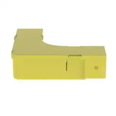 Ángulo Recto a 90 Horizontal con Tapa Para Canaletas FiberRunner 2X2 Color Amarillo|PANDUIT|Accesorios para Canaletas|Tecnolobit Shop