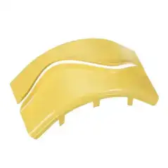 Tapa de Bajada Vertical Exterior de 90 Para uso con Canaletas 4X4 FiberRunner Color Amarillo