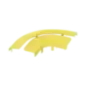 Tapa Opcional para Ángulo Recto de 90 Horizontal FRRA4X4LYL Color Amarillo Tapa Opcional para Ángulo Recto de 90 Horizontal FRRA4X4LYL Color Amarillo