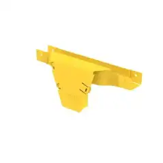 Accesorio en T con Conexión Horizontal y Bajada Vertical a 90 Para Canaletas FiberRunner 2x2 Color Amarillo