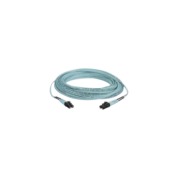 Jumper de Fibra Optica Multimodo 50 125 OM3 LC LC Duplex OFNR (Riser) Color Aqua 50 Metros Jumper de Fibra Optica Multimodo 50 125 OM3 LC LC Duplex OFNR (Riser) Color Aqua 50 Metros