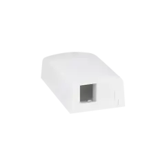 Caja de Montaje en Superficie Para 2 Módulos Keystone Color Blanco