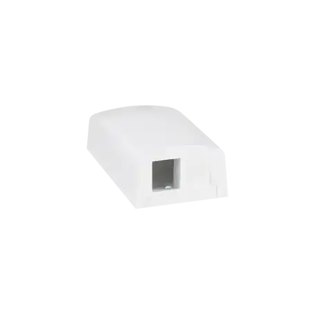Caja de Montaje en Superficie Para 2 Módulos Keystone Color Blanco