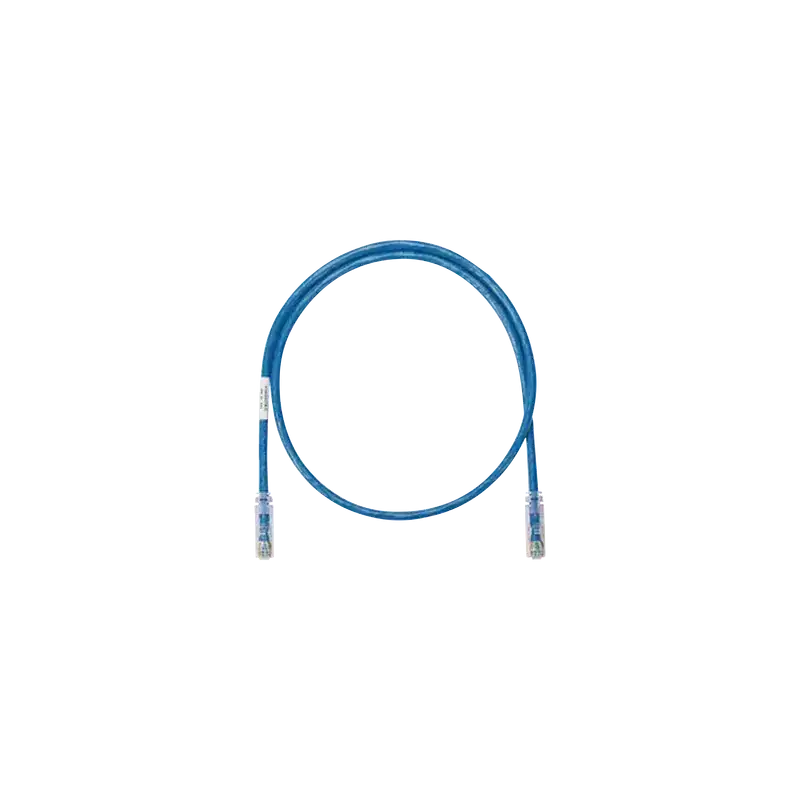 Cable de parcheo UTP Categoría 5e con plug modular en cada extremo 1 ft. Azul Cable de parcheo UTP Categoría 5e con plug modular en cada extremo 1 ft. Azul