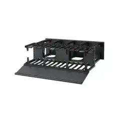 Organizador de Cables Horizontal NetManager Doble (Frontal y Posterior) Para Rack de 19in 3UR