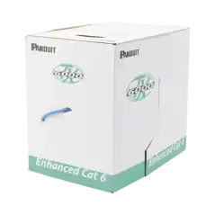 Bobina de Cable UTP 305 m. de Cobre TX6000 PanNet Reelex Azul Categoría 6 Mejorado (23 AWG) LSZH (Bajo Humo Cero Hal