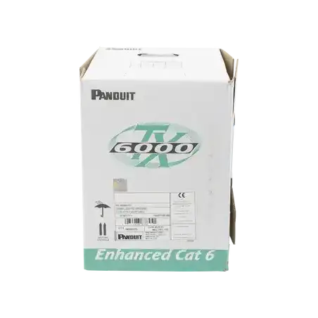 Bobina de Cable UTP 305 m. de Cobre TX6000 PanNet Reelex Azul Categoría 6 Mejorado (23 AWG) LSZH (Bajo Humo Cero Hal