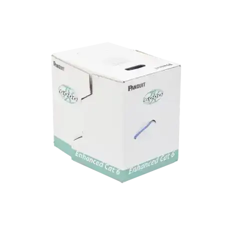 Bobina de Cable UTP 305 m. de Cobre TX6000 PanNet Reelex Azul Categoría 6 Mejorado (23 AWG) PVC (CMR Riser) de 4 par