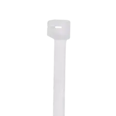 Cincho de Nylon 6.6 StrongHold 300mm largo x 3.6mm ancho Color Natural Plenum Paquete de 100pz