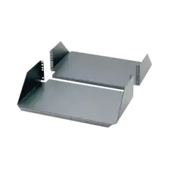 Charola Para Soportar Equipos en Rack de 19in Frontal y Posterior Capacidad de 136 Kg 3UR