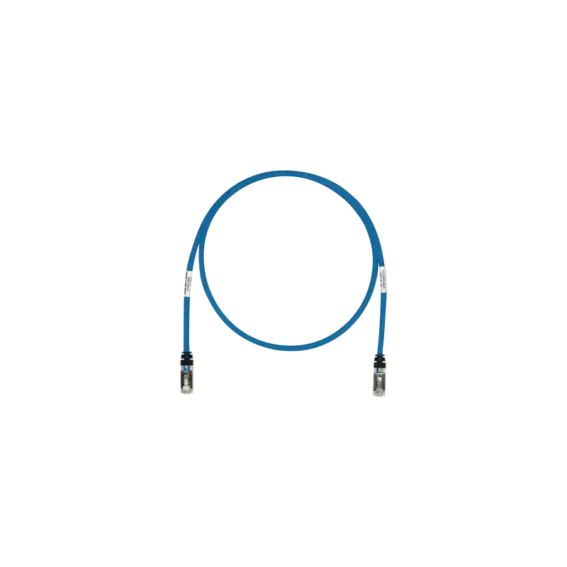 Patch Cord Cat6A Blindado S FTP CM LS0H 10ft Color Azul Patch Cord Cat6A Blindado S FTP CM LS0H 10ft Color Azul