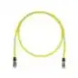Patch Cord Cat6A Blindado S FTP CM LS0H 13ft Color Amarillo Patch Cord Cat6A Blindado S FTP CM LS0H 13ft Color Amarillo