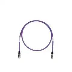 Patch Cord Cat6A Blindado S FTP CM LS0H 17ft Color Violeta