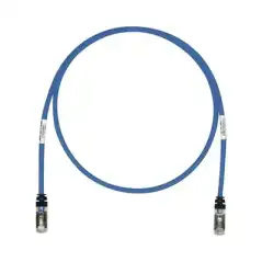 Patch Cord Cat6A Blindado S FTP CM LS0H 2ft Color Azul