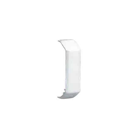 Unión recta de tapa para uso con canaleta T45 Material PVC Rígido Color Blanco Mate