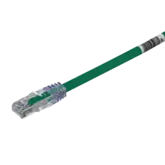 Cable de Parcheo UTP Cat6A 24 AWG CM Color Verde 25ft