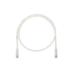 Cable de Parcheo UTP Cat6A 24 AWG CM Color Blanco 3ft