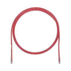 Cable de Parcheo UTP Cat6A 24 AWG CM Color Rojo 3ft