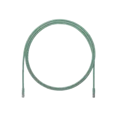 Cable de Parcheo UTP Cat6A 24 AWG CM Color Verde 5 ft