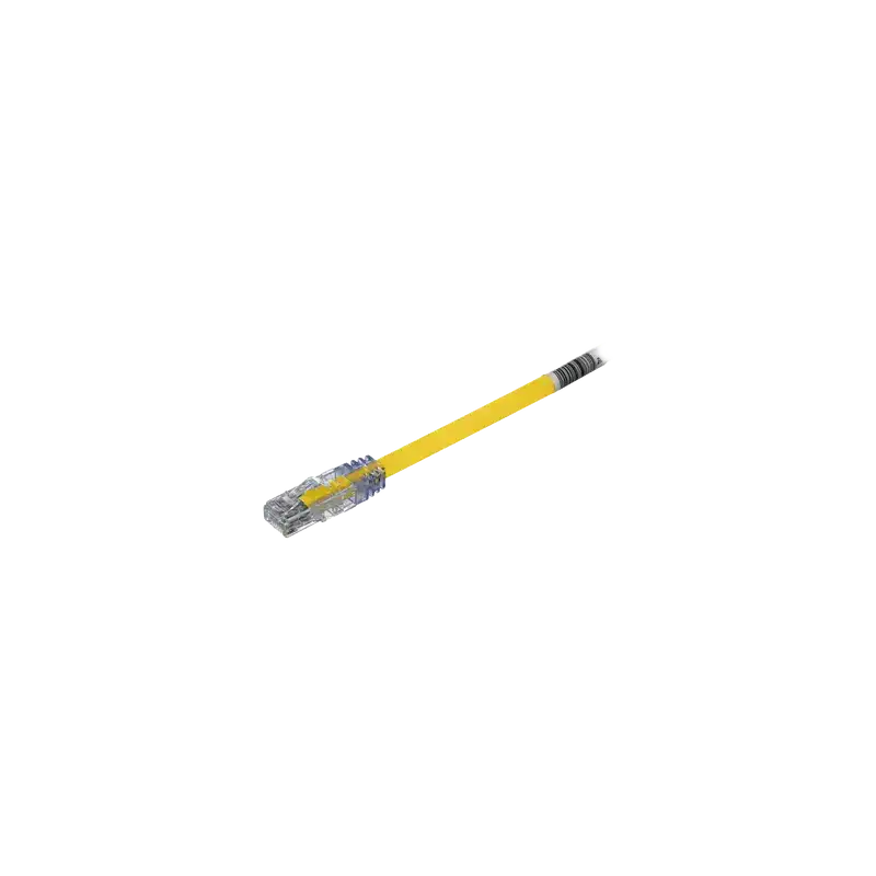Cable de Parcheo UTP Cat6A 24 AWG CM Color Amarillo 7ft Cable de Parcheo UTP Cat6A 24 AWG CM Color Amarillo 7ft