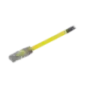 Cable de Parcheo UTP Cat6A 24 AWG CM Color Amarillo 7ft Cable de Parcheo UTP Cat6A 24 AWG CM Color Amarillo 7ft