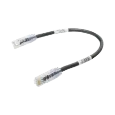 Cable de Parcheo TX6 UTP Cat6 24 AWG CM Color Negro 1ft|PANDUIT|Patch Cords