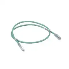 Cable de Parcheo TX6 UTP Cat6 24 AWG CM Color Verde 3 ft.