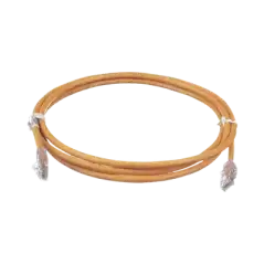 Cable de Parcheo TX6 UTP Cat6 24 AWG CM Color Naranja 3ft