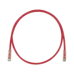 Cable de Parcheo TX6 UTP Cat6 24 AWG CM Color Rojo 3ft
