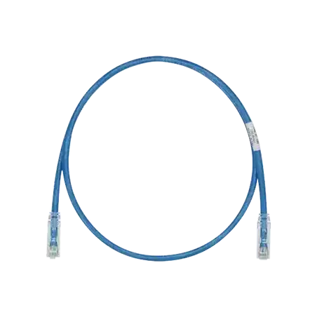 Cable de Parcheo TX6 UTP Cat6 24 AWG CM Color Azul 8ft