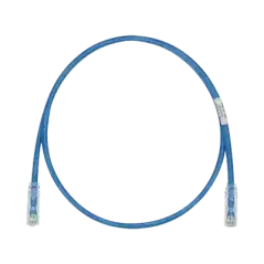 Cable de Parcheo TX6 UTP Cat6 24 AWG LSZH Color Azul 1 metro