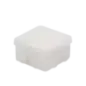 Caja Derivación Conexión de Plástico (89 X 89 X 50 mm) con 7 Glándulas de Goma. Para Instalaciones Comerciales  Resi
