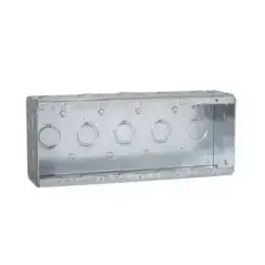 Caja Multigang de 5 Gang   Profundidad 2 1 2   19 Entradas 1 2 3 4.