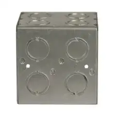 Caja Multigang de 2 Gangs Profundidad de 3 1 2 16 Entradas de 1 2 3 4.