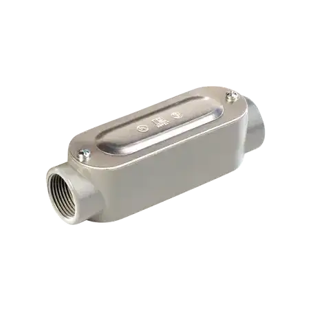 Caja Condulet tipo C de 3 4 (19.05 mm) Incluye tapa y tornillos.