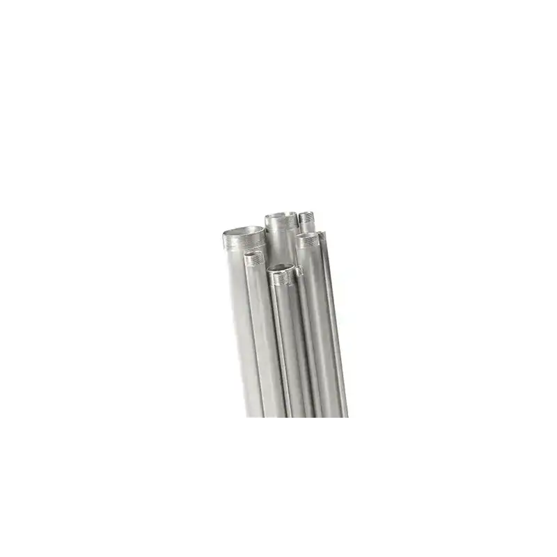 Tubo conduit rígido de aluminio de 3 in (76.2 mm) de 3.05 mts con cople. Tubo conduit rígido de aluminio de 3 in (76.2 mm) de 3.05 mts con cople.