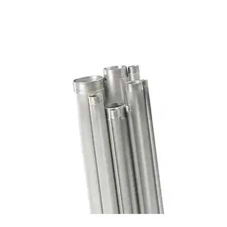 Tubo conduit rígido de aluminio de 3 in  (76.2 mm) de 3.05 mts con cople.