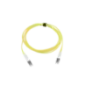 Jumper de Fibra Óptica Monomodo (OS2) XGLO Riser LC UPC LC UPC Duplex OFNR Color Amarillo 3 Metros Jumper de Fibra Óptica Monomodo (OS2) XGLO Riser LC UPC LC UPC Duplex OFNR Color Amarillo 3 Metros
