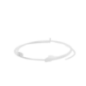 Patch Cord MC6 Modular Cat6 UTP CM LS0H 5ft Color Blanco Diámetro Reducido (28AWG) Versión Bulk (Sin Empaque Individ Patch Cord MC6 Modular Cat6 UTP CM LS0H 5ft Color Blanco Diámetro Reducido (28AWG) Versión Bulk (Sin Empaque Individ